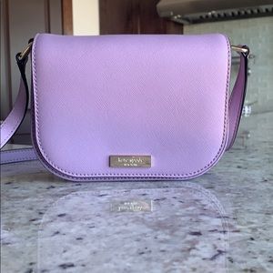 This is a lilac, Kate Spade crossbody.